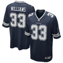 Javonte Williams Dallas Cowboys Team Game Jersey - Navy Jerseys
