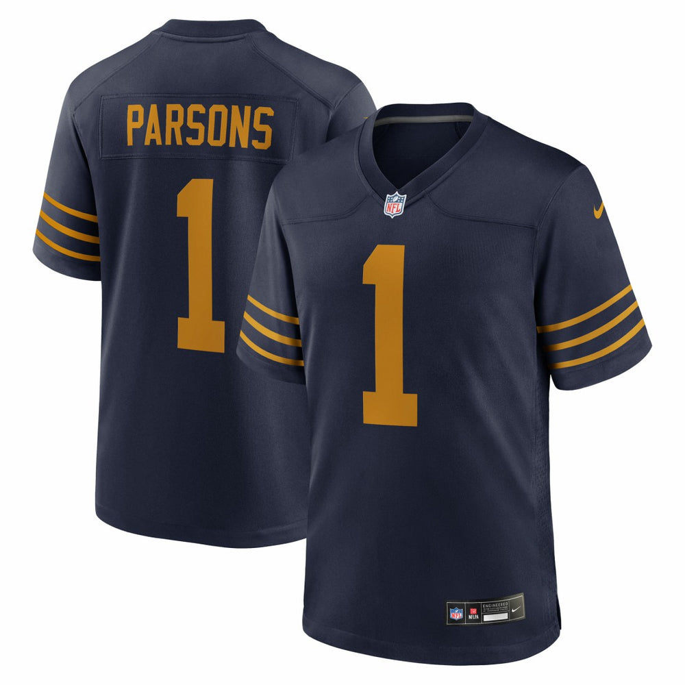 Micah Parsons Green Bay Packers The 1923 Classic Game Jersey - Navy Jerseys