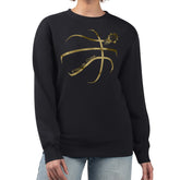 Phoenix Suns G-III 4Her by Carl Banks Women's Metallic Print Basketball Sketch Fleece Sweatshirt Black outlet