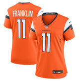 Troy Franklin Denver Broncos Women's Team Game Jersey - Orange Jerseys