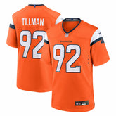 Dondrea Tillman Denver Broncos Team Game Jersey - Orange Jerseys