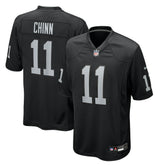 Jeremy Chinn Las Vegas Raiders Team Game Jersey - Black Jerseys