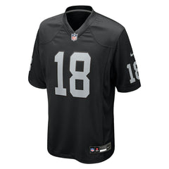 Jack Bech Las Vegas Raiders Team Game Jersey - Black Jerseys
