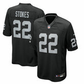 Eric Stokes Las Vegas Raiders Team Game Jersey - Black Jerseys