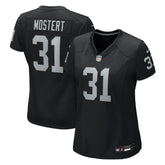 Raheem Mostert Las Vegas Raiders Women's Team Game Jersey - Black Jerseys