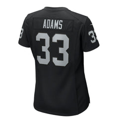 Jamal Adams Las Vegas Raiders Women's Team Game Jersey - Black Jerseys