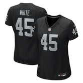 Devin White Las Vegas Raiders Women's Team Game Jersey - Black Jerseys