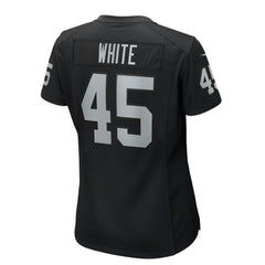 Devin White Las Vegas Raiders Women's Team Game Jersey - Black Jerseys