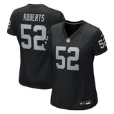 Elandon Roberts Las Vegas Raiders Women's Team Game Jersey - Black Jerseys