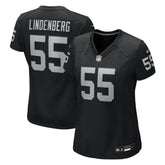 Cody Lindenberg Las Vegas Raiders Women's Team Game Jersey - Black Jerseys
