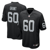 Charles Grant Las Vegas Raiders Team Game Jersey - Black Jerseys