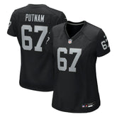 Will Putnam Las Vegas Raiders Women's Team Game Jersey - Black Jerseys