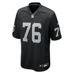 Caleb Rogers Las Vegas Raiders Team Game Jersey - Black Jerseys