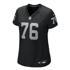 Caleb Rogers Las Vegas Raiders Women's Team Game Jersey - Black Jerseys