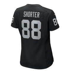 Justin Shorter Las Vegas Raiders Women's Team Game Jersey - Black Jerseys