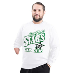 Dallas Stars G-III Sports by Carl Banks Adaptive Headliner Fleece Sweatshirt - White | US 203480348