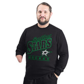 Dallas Stars G-III Sports by Carl Banks Adaptive Headliner Fleece Sweatshirt - Black | US 203480359