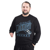 Utah Mammoth G-III Sports by Carl Banks Adaptive Headliner Fleece Sweatshirt - Black | US 203480365