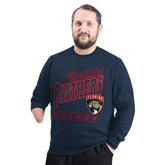 Florida Panthers G-III Sports by Carl Banks Adaptive Headliner Fleece Sweatshirt - Navy | US 203480372