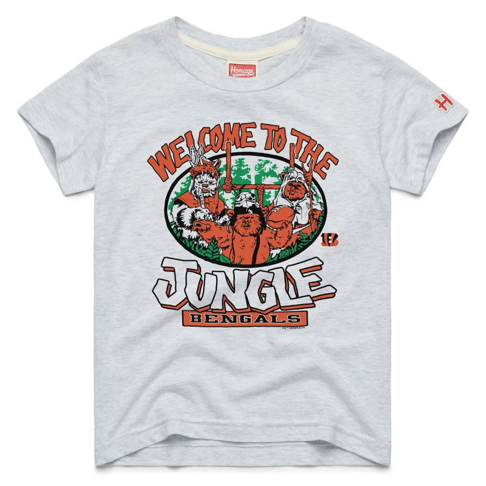 Cincinnati Bengals Homage Youth Star Wars x NFL Tri-Blend T-Shirt - White T-shirts