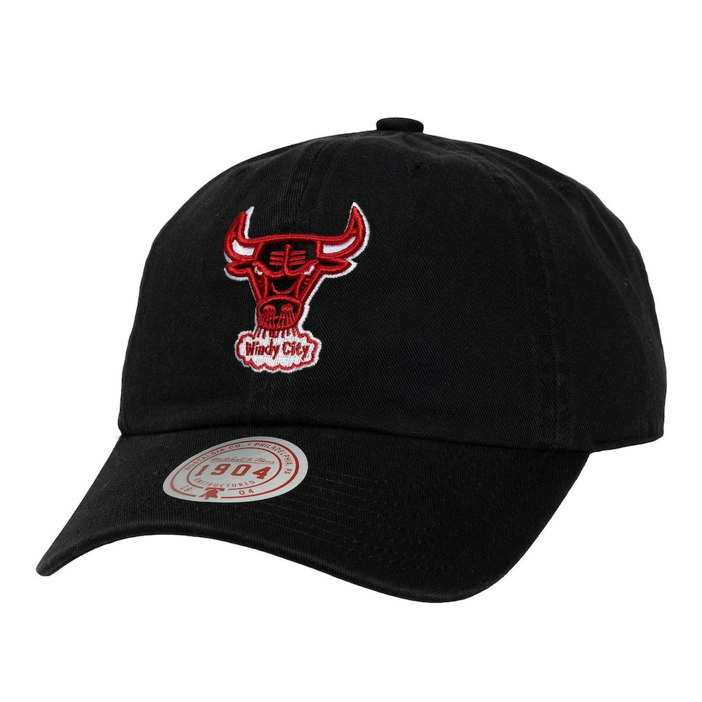 Chicago Bulls Hardwood Classics 1904 Adjustable Hat Black - Mitchell & Ness