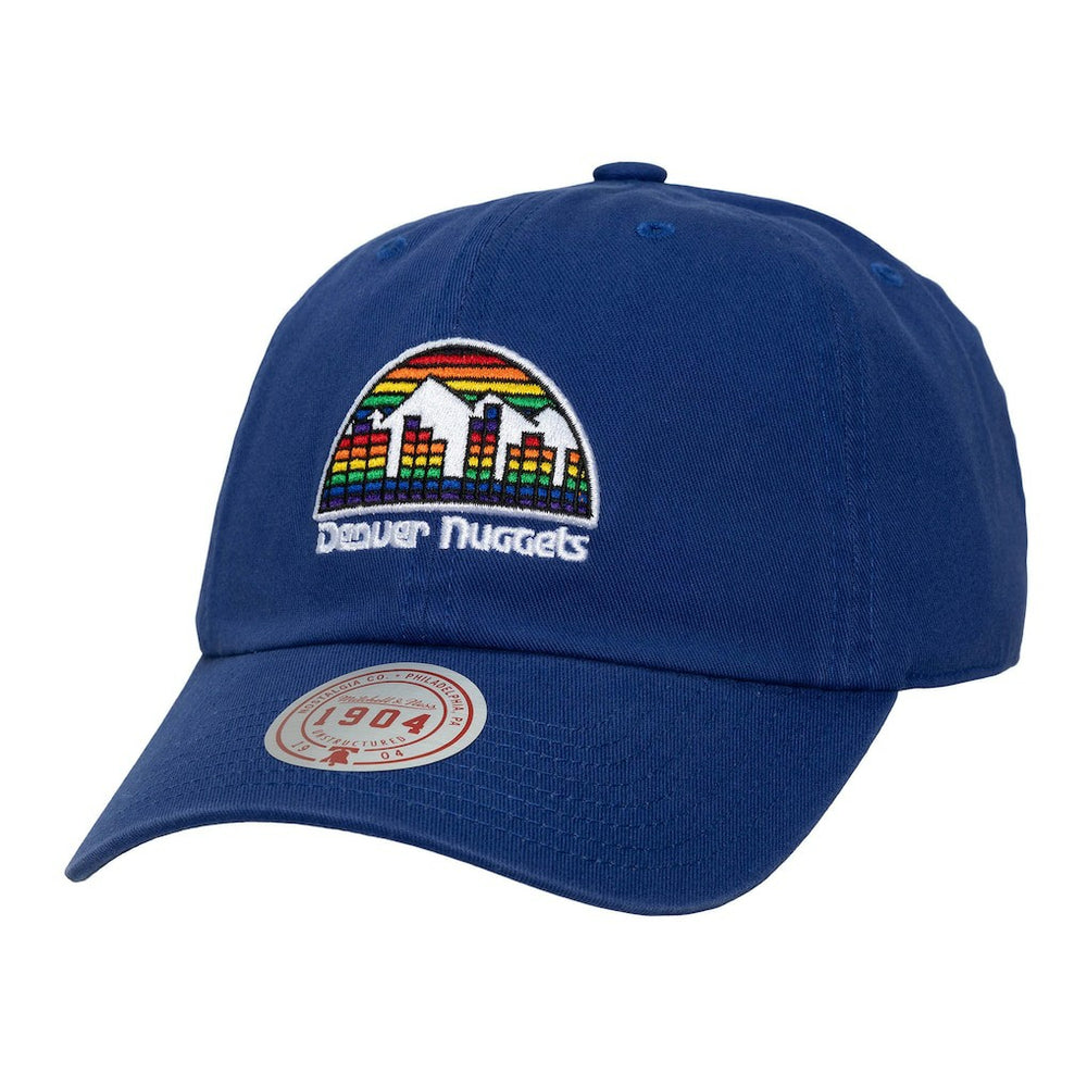 Denver Nuggets Hardwood Classics 1904 Adjustable Hat Navy - Mitchell & Ness