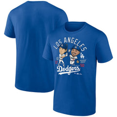 Mookie Betts & Shohei Ohtani Los Angeles Dodgers Player Duo T-Shirt - Royal T-shirts