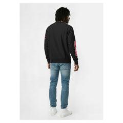 Cincinnati Reds Champion Reverse Weave Chenille Sweatshirt - Black Sweatshirts