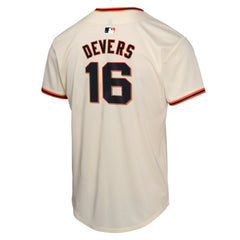 Rafael Devers San Francisco Giants Nike Youth Home Player Game Jersey - Cream Jerseys