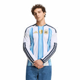 Argentina National Team FIFA x World Cup 2026 Home Replica Long Sleeve Jersey White - Adidas for sale