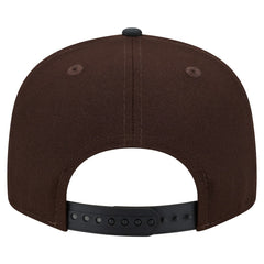 New England Patriots Adult Burnt Wood Camo 9FIFTY Snapback Hat - Dark Brown Hats