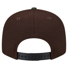 Philadelphia Eagles Adult Burnt Wood Camo 9FIFTY Snapback Hat - Dark Brown Hats