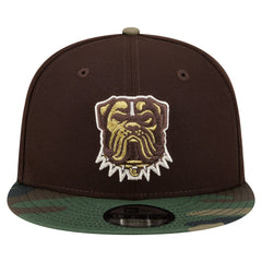 Cleveland Browns Adult Burnt Wood Camo 9FIFTY Snapback Hat - Dark Brown Hats
