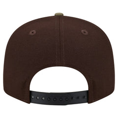 Cleveland Browns Adult Burnt Wood Camo 9FIFTY Snapback Hat - Dark Brown Hats