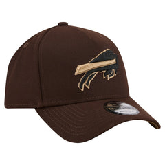 Buffalo Bills New Era Burnt Wood A-Frame 9FORTY Adjustable Hat - Dark Brown Hats