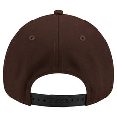 Detroit Lions New Era Burnt Wood A-Frame 9FORTY Adjustable Hat - Dark Brown Hats