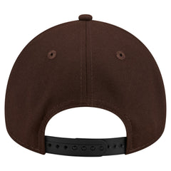 Green Bay Packers New Era Burnt Wood A-Frame 9FORTY Adjustable Hat - Dark Brown Hats