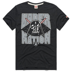Las Vegas Raiders Homage Unisex Star Wars x NFL Tri-Blend T-Shirt - Charcoal T-shirts