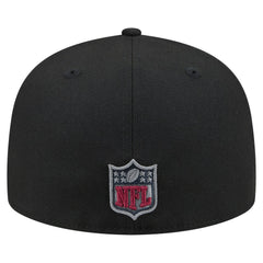 Washington Commanders New Era Color Pop 59FIFTY Fitted Hat - Black Hats