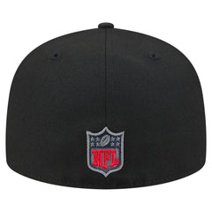 Atlanta Falcons New Era Color Pop 59FIFTY Fitted Hat - Black Hats