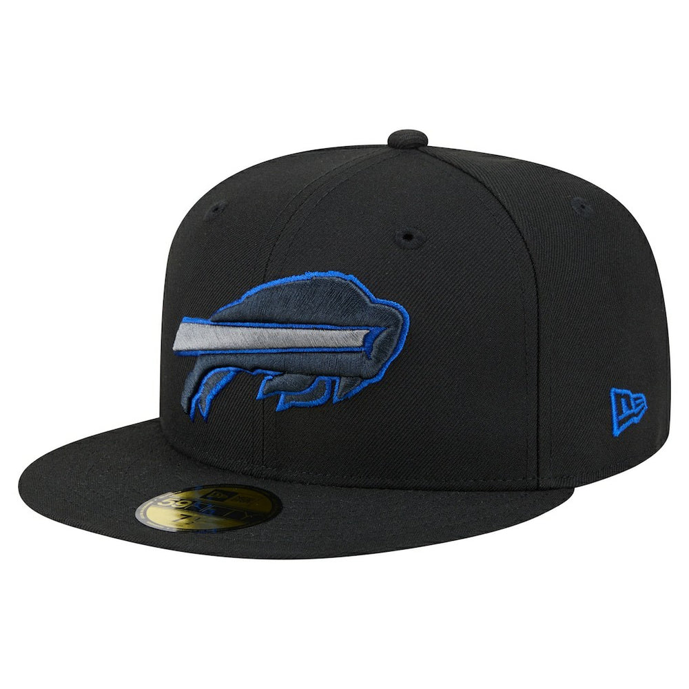 Buffalo Bills New Era Color Pop 59FIFTY Fitted Hat - Black Hats