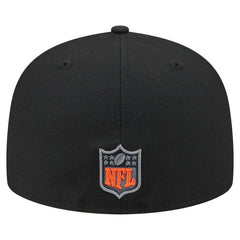 Chicago Bears New Era Color Pop 59FIFTY Fitted Hat - Black Hats