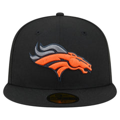 Denver Broncos New Era Color Pop 59FIFTY Fitted Hat - Black Hats