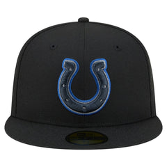 Indianapolis Colts New Era Color Pop 59FIFTY Fitted Hat - Black Hats