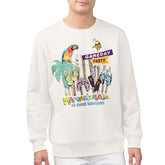 Minnesota Vikings Margaritaville Gameday Party Fleece Sweatshirt - Cream Sweatshirts