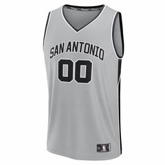 San Antonio Spurs Youth Fastbreak Custom Jersey Statement Edition Silver - Fanatics outlet