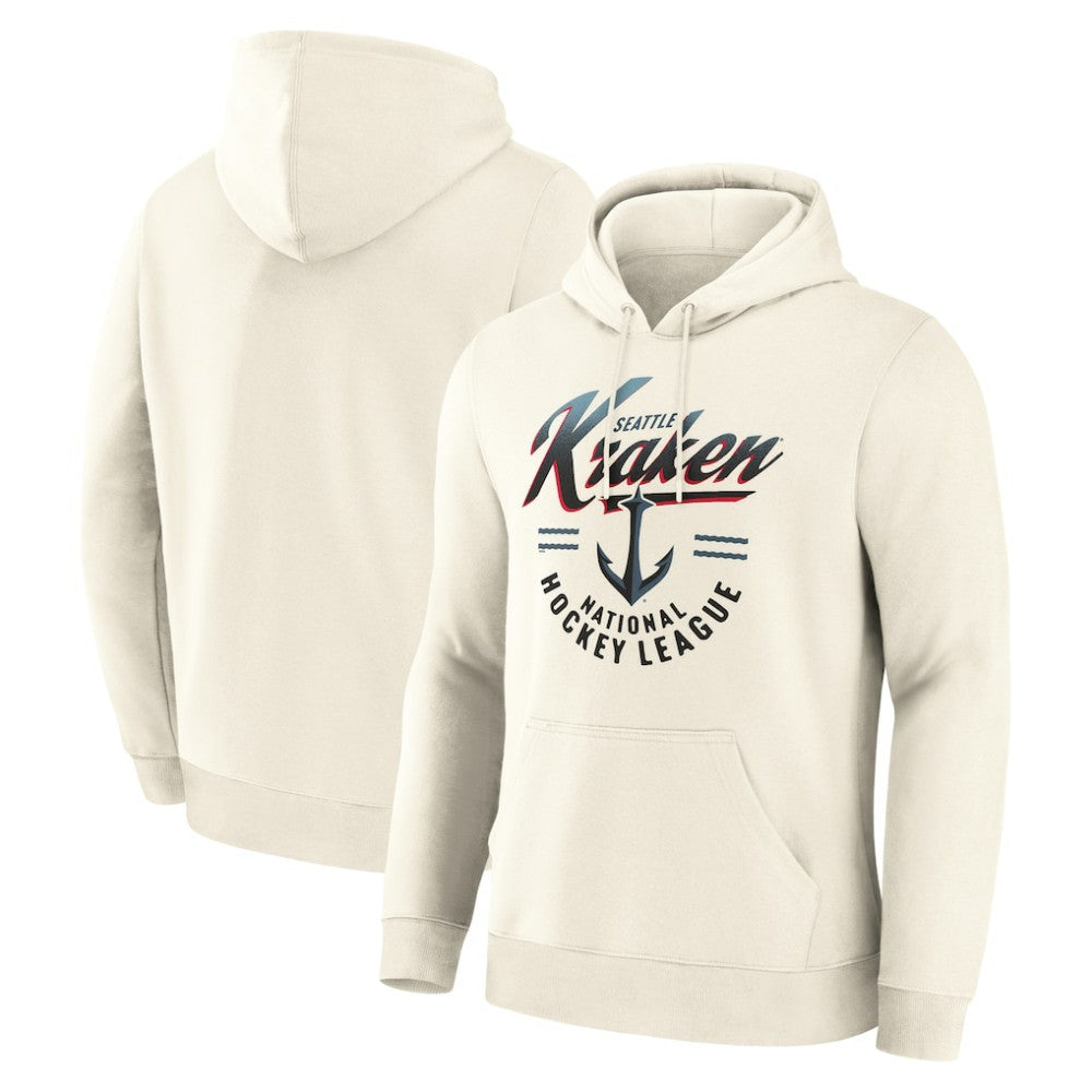 Seattle Kraken Fanatics Legacy Hoodie - Cream | US 203497452