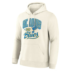 St. Louis Blues Fanatics Legacy Hoodie - Cream | US 203497454
