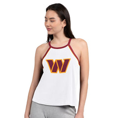 Washington Commanders G-III 4Her by Carl Banks Women's Redemption Win Slub Tank Top - White Tops