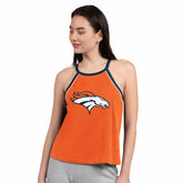 Denver Broncos G-III 4Her by Carl Banks Women's Redemption Win Slub Tank Top - Orange Tops